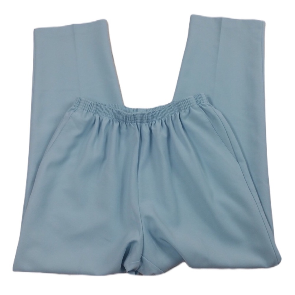 Pull Up Pants light Blue